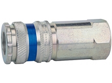 Einhand-Schnellkupplung Kupplung für Druckluftwerkzeuge 6mm Schlauchanschluss 