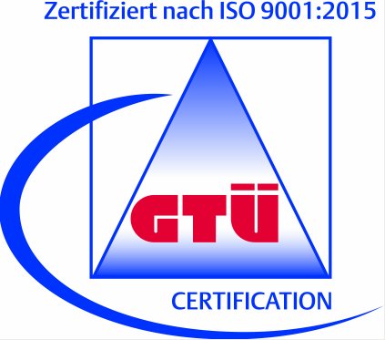 Zertifikat DIN EN ISO 9001:2015 GTÜ Filcom deutsch 