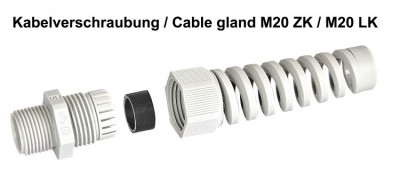 Condor Druckschalter Kabelverschraubung M20 ZK / 269540