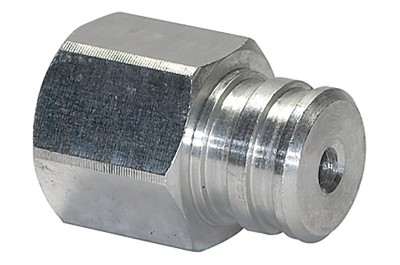 Flachsauger Anschlussnippel, NW 3,5 mm, G 1/4 IG, Länge: 15 mm 108489