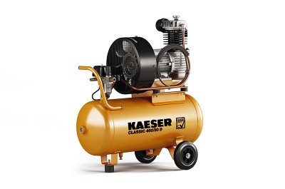 KAESER Kolbenkompressor Classic 460/50 D / 1.1709.2 - mobiler Kompressor