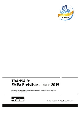 Transair - Preisliste 2019