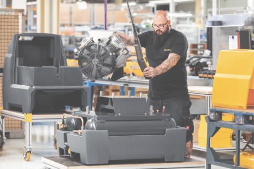 Produktion i.Comp bei KAESER