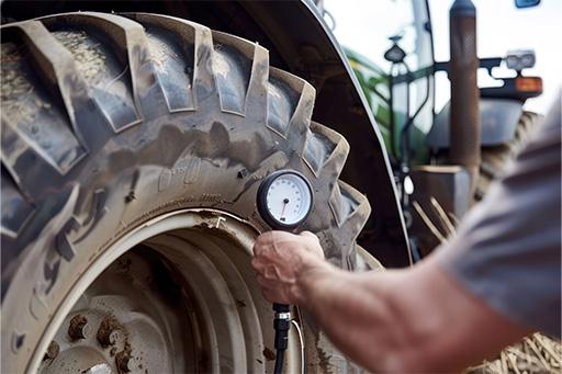 Reifendruckkontrolle Landwirtschaft