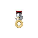RIEGLER Kugelhahn Standardausf., roter Hebel, IG/IG, MS vern., G 3/4_1