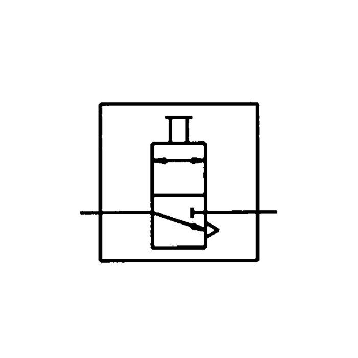 RIEGLER Hand-Schiebeventil, G 3/8 AG, SW 22, PN max. 10 bar_2