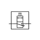 RIEGLER Hand-Schiebeventil, G 3/8 AG, SW 22, PN max. 10 bar_2