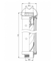 FILTREC Filterelement für SF-Filter HY90706 Zeichnung