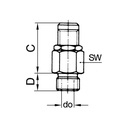 RIEGLER Mini-Abblasventil, Messing, G 1/4, Ansprechdruck 10,0 - 18,0 bar_3
