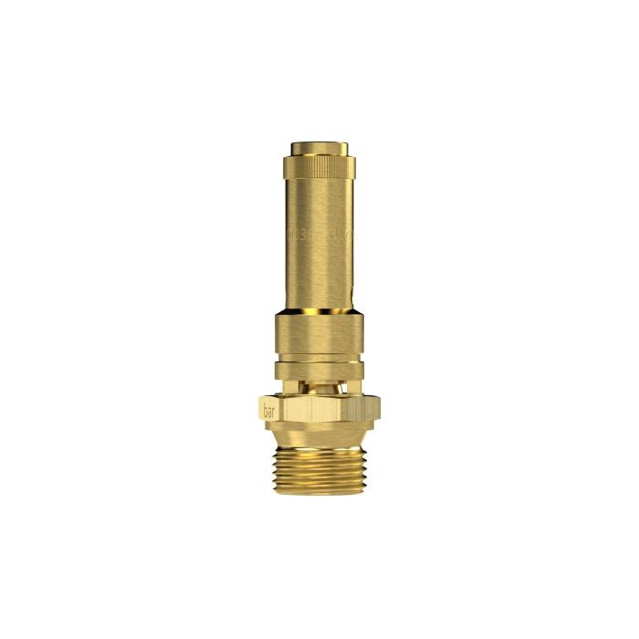 RIEGLER Sicherheitsventil DN 8, Messing, G 1/2, Ansprechdruck 14 bar_2