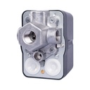 Condor Druckschalter MDR 2/11 4-12 bar F4 3/8" Alu unten