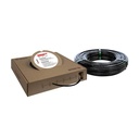RIEGLER Polyethylenschlauch, Schlauch-ø 6x1 mm, schwarz, Rolle à 100 m