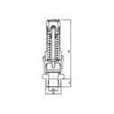 RIEGLER Sicherheitsventil, Messing, G 3/4, Ansprechdruck 16,5 bar_3
