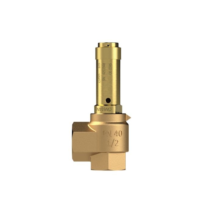 RIEGLER Eck-Sicherheitsventil, Sattdampf, G 1/2, Ansprechdruck 1,3 bar_2