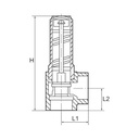 RIEGLER Eck-Sicherheitsventil, Sattdampf, G 1/2, Ansprechdruck 1,3 bar_3