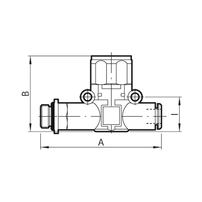 RIEGLER Manometer, Gewinde (Eing.) - Schlauch (Ausg.), G 1/8, Schl.-Ø 6_1