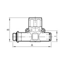 RIEGLER Manometer, Gewinde (Eing.) - Schlauch (Ausg.), G 1/8, Schl.-Ø 8_1
