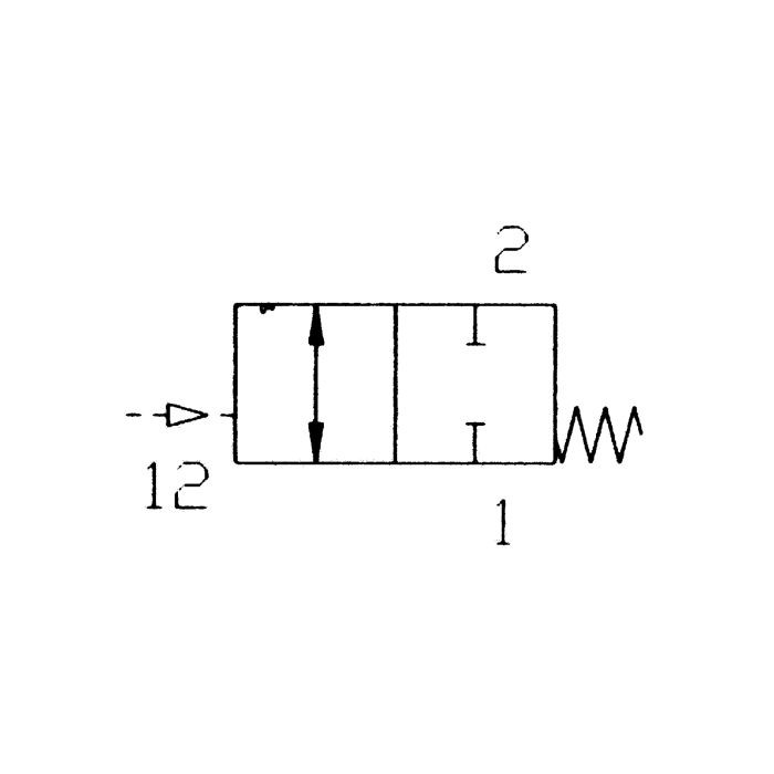 RIEGLER Stoppventil pneumatisch betätigt, G 1/2, G 1/2 i., G 1/8 i._2