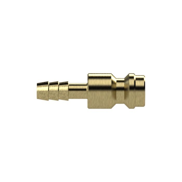 RIEGLER Einstecktülle für Kupplungen NW 5, Messing blank, Tülle LW 9_2