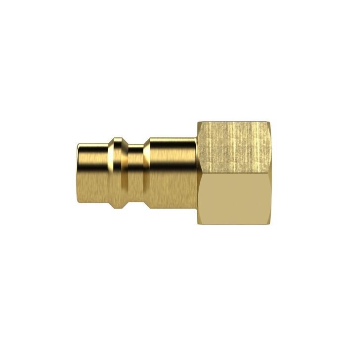 RIEGLER Nippel für Kupplungen NW 7,2 - NW 7,8, Messing blank, G 1/4 IG_2