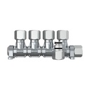 RIEGLER Druckluftverteiler »Multi-Link«, ohne Kupplung, Entnahmeeinheit 4_1