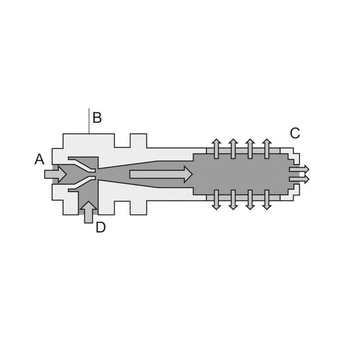 RIEGLER Grundejektor »SBP«, Schalldämpfer, Düsengröße 0,5 mm_1