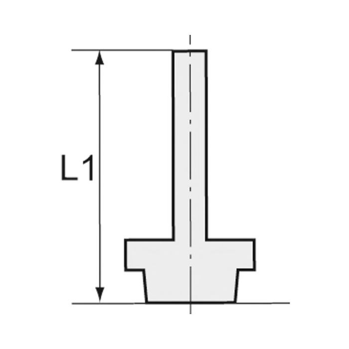 RIEGLER Gewinde-Stecknippel »click-clock«, G 1/2 a., Schlauch-Ø 10_1