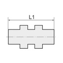 RIEGLER Gerade Schott-Steckverbindung »click-clock« M15x1,0, Schl.-A.Ø 8_1