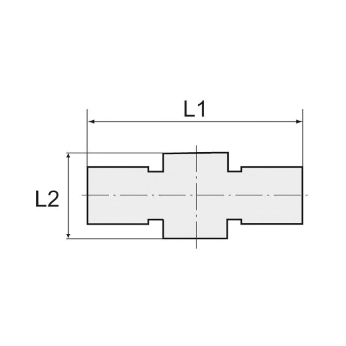 RIEGLER T-Ringstück, für Hohlschraube G 1/8, Schlauch-Ø 4 mm, MS vern._1