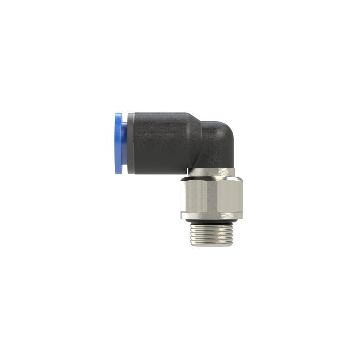 RIEGLER L-Steckverschraubung »Blaue Serie«, drehbar, G 3/8 außen, Ø 8 mm_2