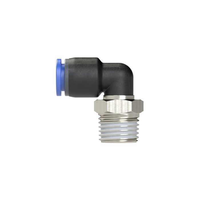 RIEGLER L-Steckverschraubung »Blaue Serie«, drehbar, R 1/2 außen, Ø 10 mm_2
