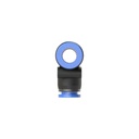 RIEGLER T-Steckverbindung »Blaue Serie«, reduzierend, Schlauch-Ø 2x6/1x4_2
