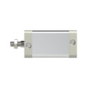 RIEGLER Kompaktzylinder, doppeltwirkend, AG, K-Ø50, Hub45, G1/8, ISO21287_seitlich