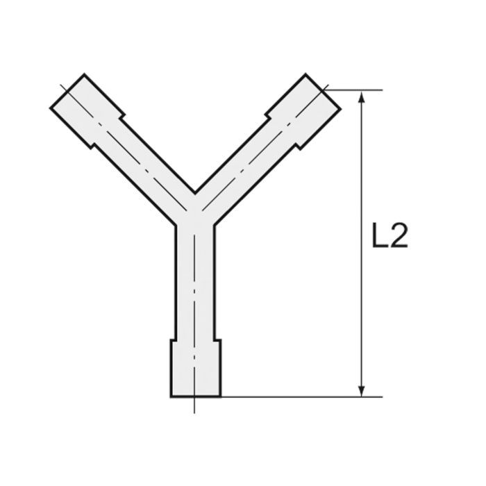 RIEGLER Y-Reduzierstutzen, für Schlauch LW 4/6/4 mm, POM_1