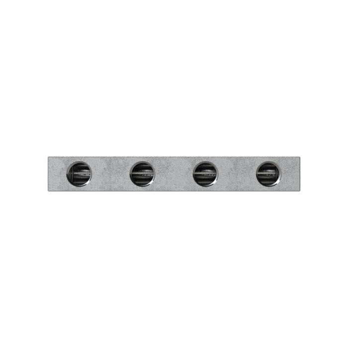 RIEGLER Verteilerleiste, Abgänge einseitig, Eingang 2x1/4, Ausgang 4x1/8_2