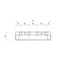RIEGLER Verteilerleiste, Abgänge einseitig, Eingang 2x1/2, Ausgang 6x1/4_3