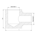 RIEGLER L-Einschraubverteiler, G 1/8, SW 17, Messing_1