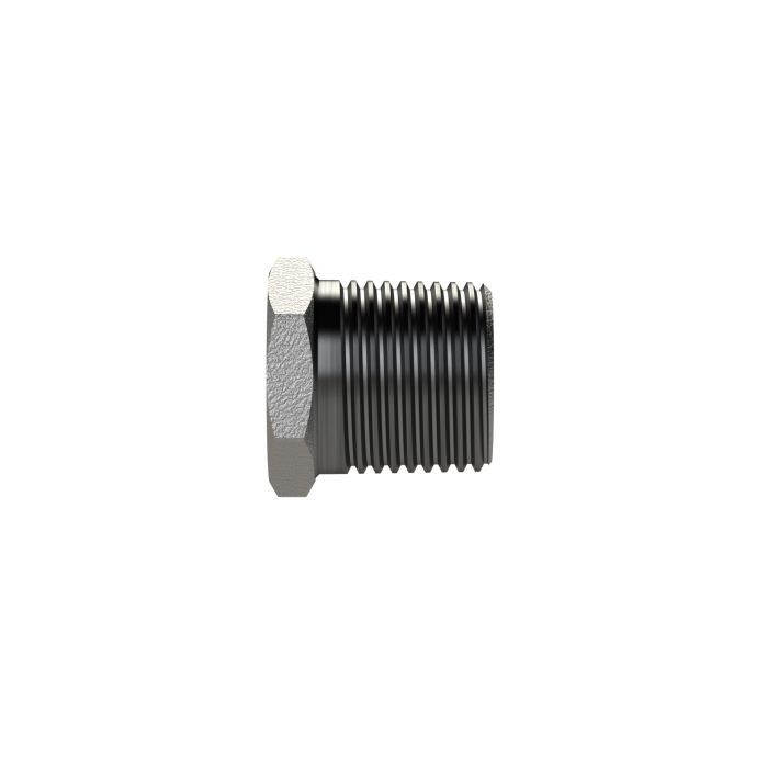 RIEGLER Reduzierstück 241, AG/IG, R 2 1/2, Rp 2, schwarzer Temperguss_2