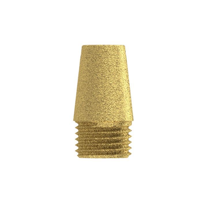 RIEGLER Sinterbronce-Schalldämpfer, Schlitz, G 1/8, 0 - 8 bar_2