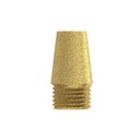 RIEGLER Sinterbronce-Schalldämpfer, Schlitz, G 1/8, 0 - 8 bar_2