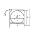 RIEGLER Schlauchaufroller, mobiler Einsatz, PU-Schl. ø 12x8, G 3/8, 50 m_1