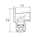 RIEGLER Wandwinkel, Messing, »speedfit« 1/2 BSP, für Rohr Außen-ø 15 mm_1