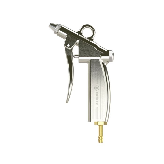 RIEGLER Blaspistole, Standarddüse, Alu-Druckguss vernickelt, Tülle LW 13_2