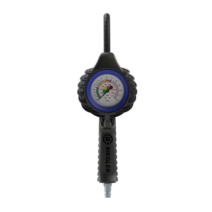 RIEGLER Stand.-Handreifenfüllmesser MS, Mano Ø 63 mm, ungeeicht, 0-12 bar_2