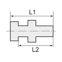 RIEGLER Schottverschraubung »value line«, M28x1,5 a., G 1/2 i., MS vern._1