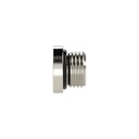 RIEGLER Verschlussstopfen, O-Ring »value line«, G 1/8, Messing vern._2
