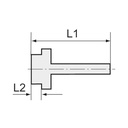 RIEGLER Einschraubschlauchtülle, O-Ring »value line« G 3/8, LW 9_1