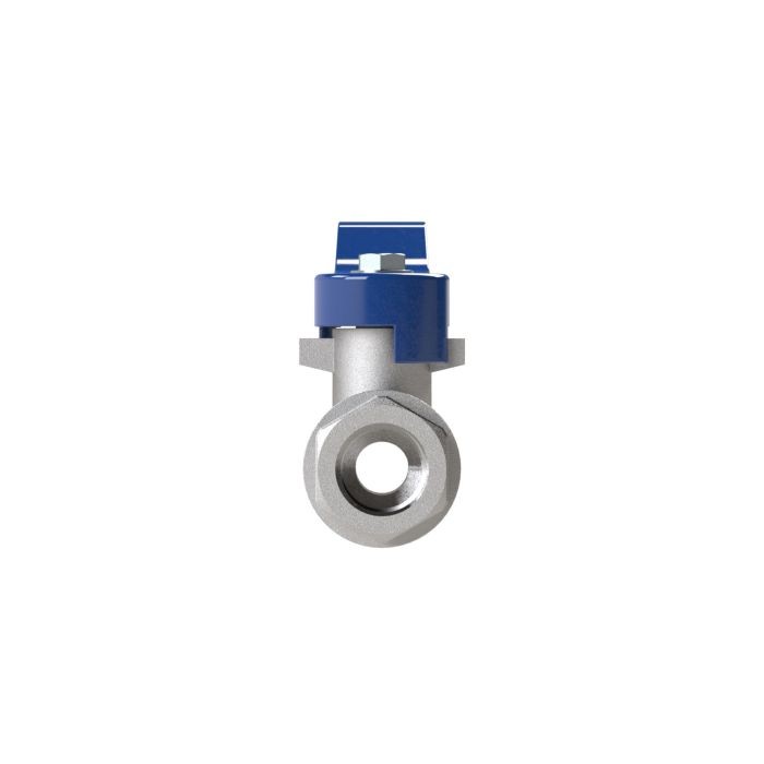 RIEGLER Kugelhahn »valve line«, Handhebel blau, MS vern., IG/IG, G 1/2_1