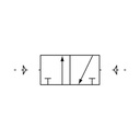 RIEGLER 3/2-Wegeventil, pneumatisch, »3A«, bistabil, G 3/8_1