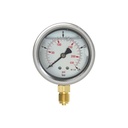 RIEGLER Glyzerinmano »pressure line«, G 1/4 u., 0-250,0 bar/3600 psi, Ø63_1